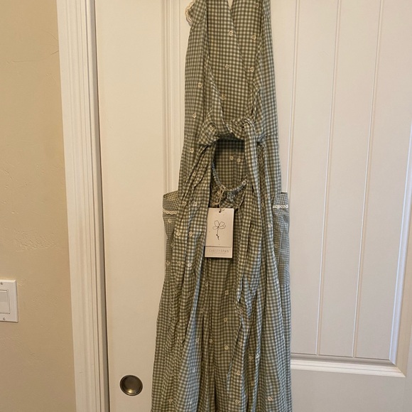 Christy Dawn Fiona Green Picnic Dress - Picture 7 of 12